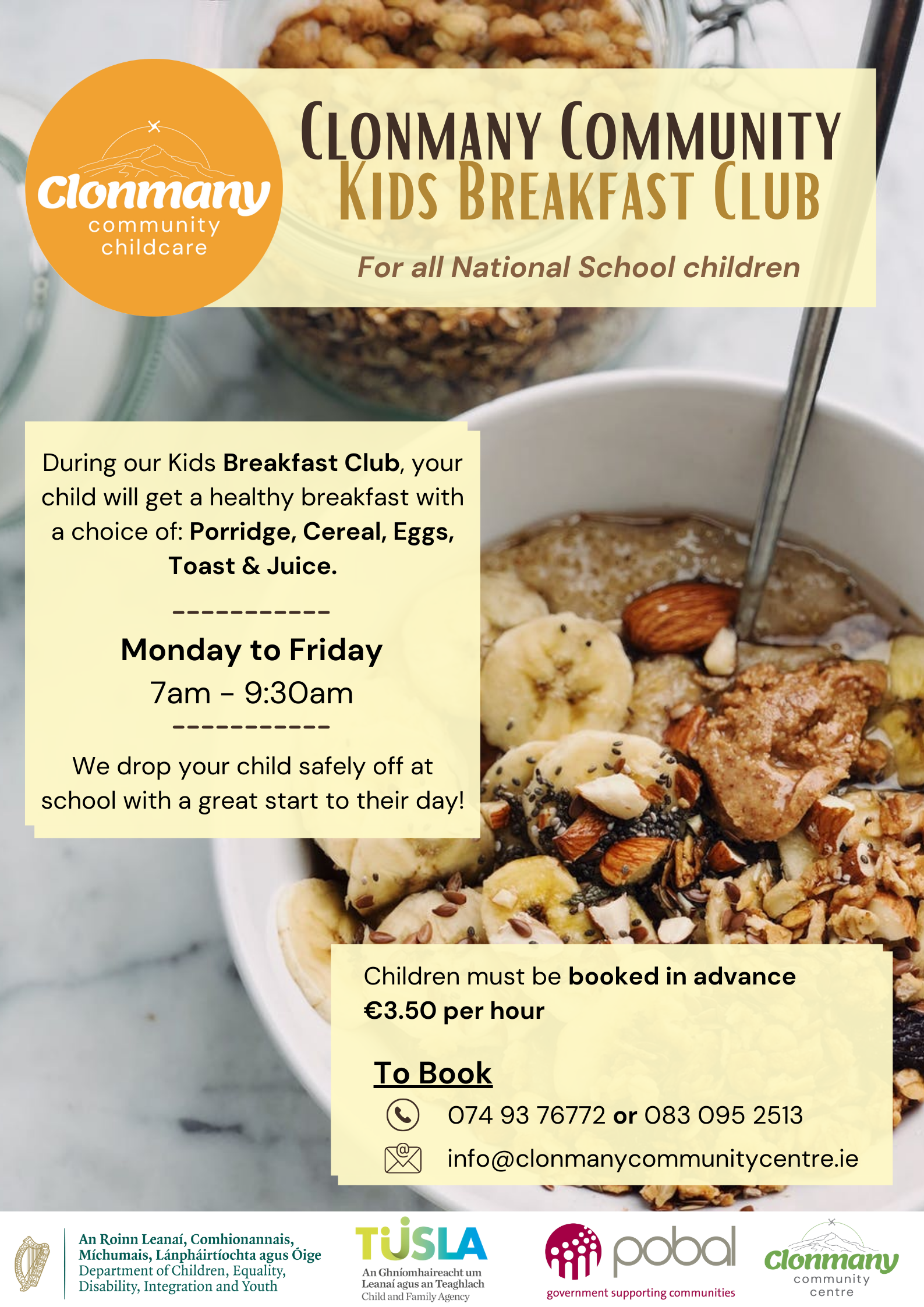 Clonmany Community Centre Breakfast Club